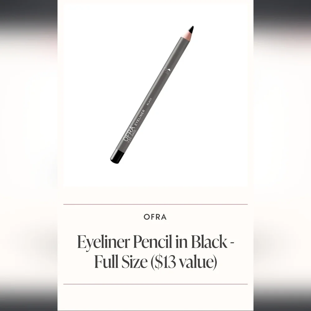 OFRA Jet Black Eyeliner Pencil
